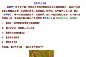 魔兽世界中远古知识任务如何完成？完成任务有哪些奖励？