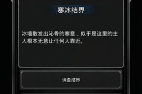 《深入极寒之地——地下城堡的探险之旅》（穿越寒冷与危险）