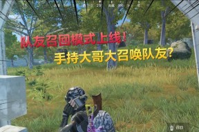 和平精英（如何高效地复活和召回队友）