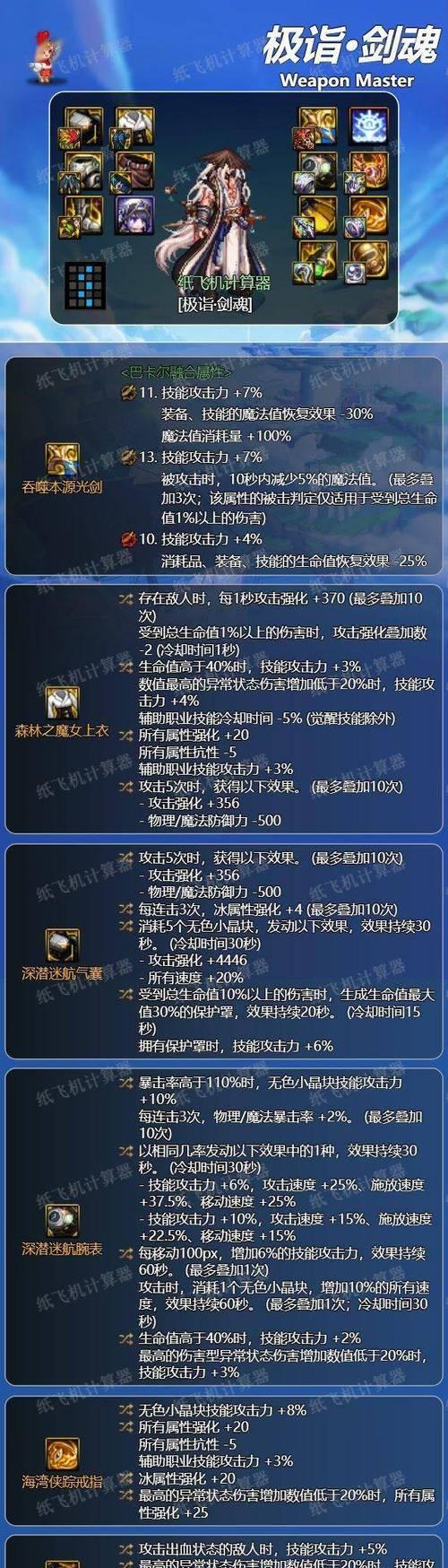剑魂攻速固定六件套怎么获得？六件套的获取方法是什么？  第3张