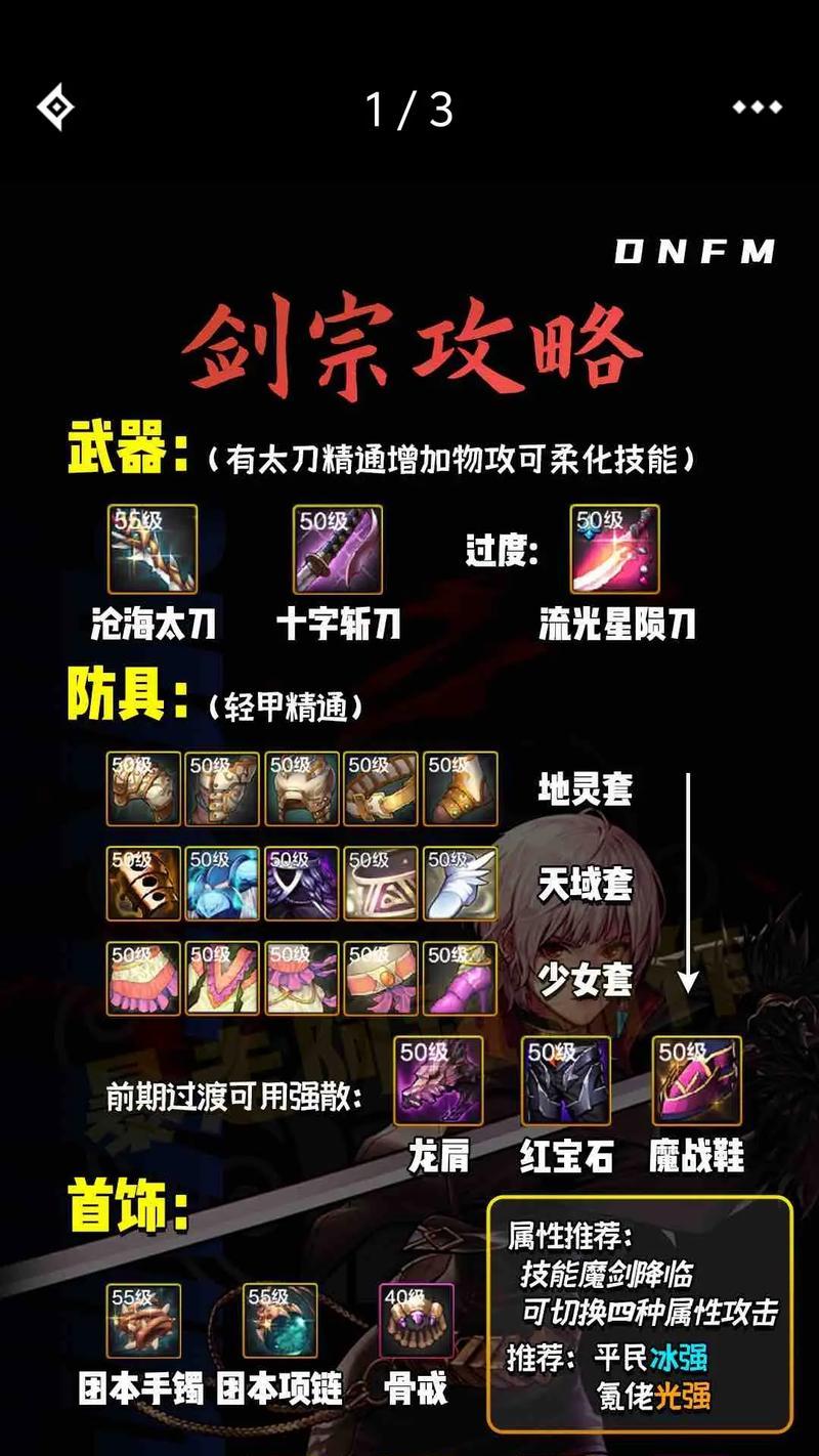 dnf剑宗伤害输出技巧是什么？  第1张