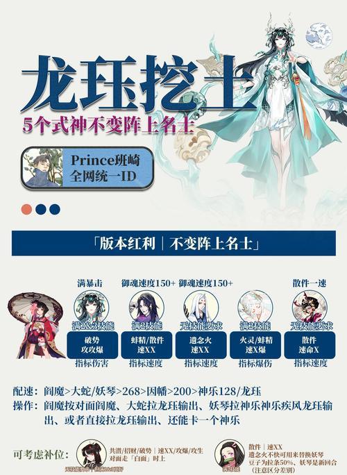 《阴阳师》挖土阵容如何搭配以达到名士？  第3张